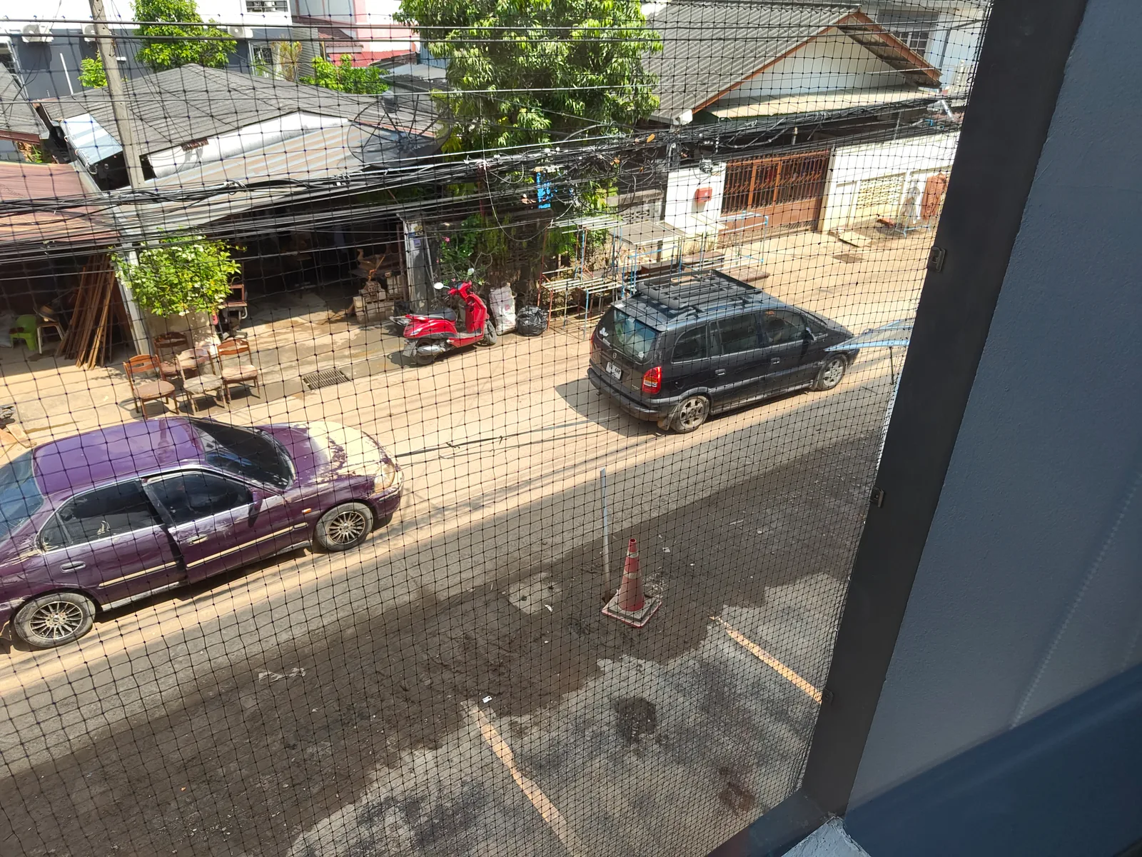 Neighborhood after cleanup