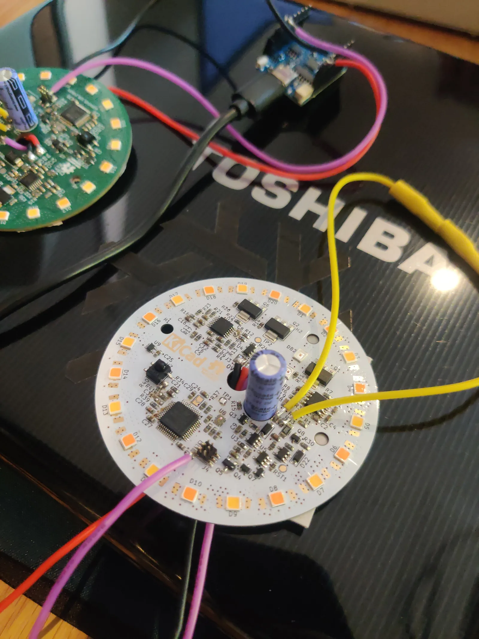 Early round PCB iterations